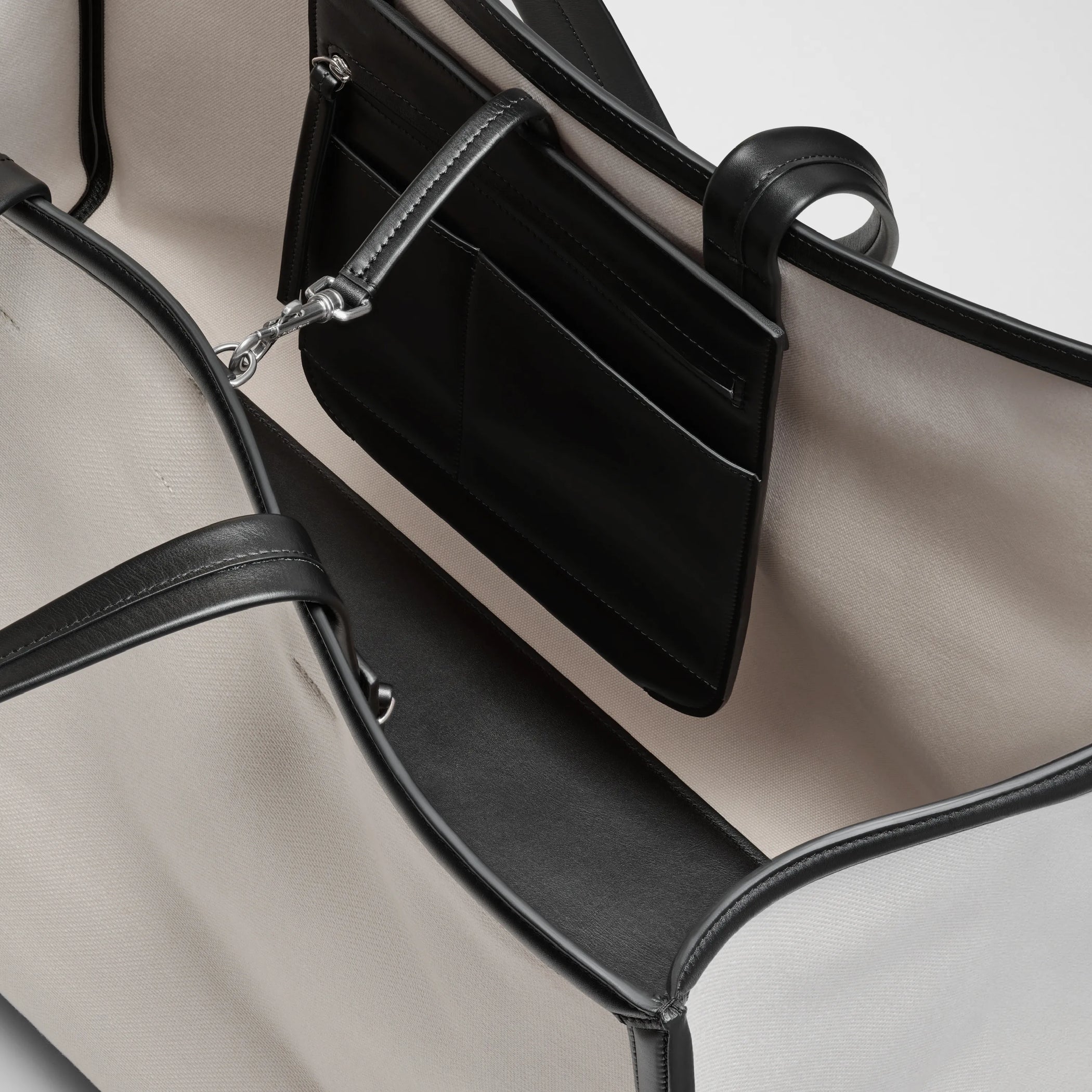 XL CABAS | parchment canvas