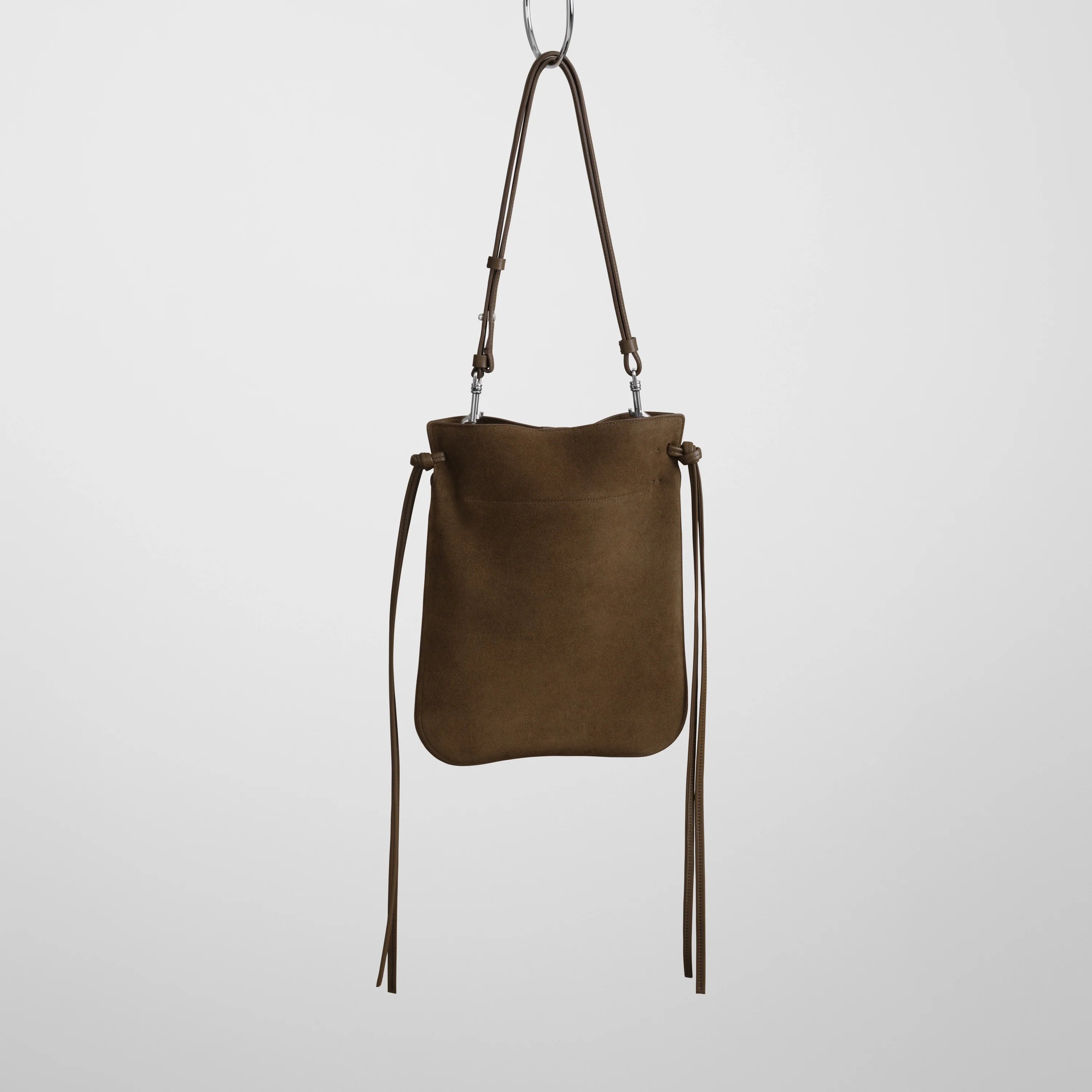 海外希少【PHOEBE PHILO】ギグ ハンドバッグ カーキレザー PHOEBE PHILO | GIG POUCH | KHAKI LEATHER