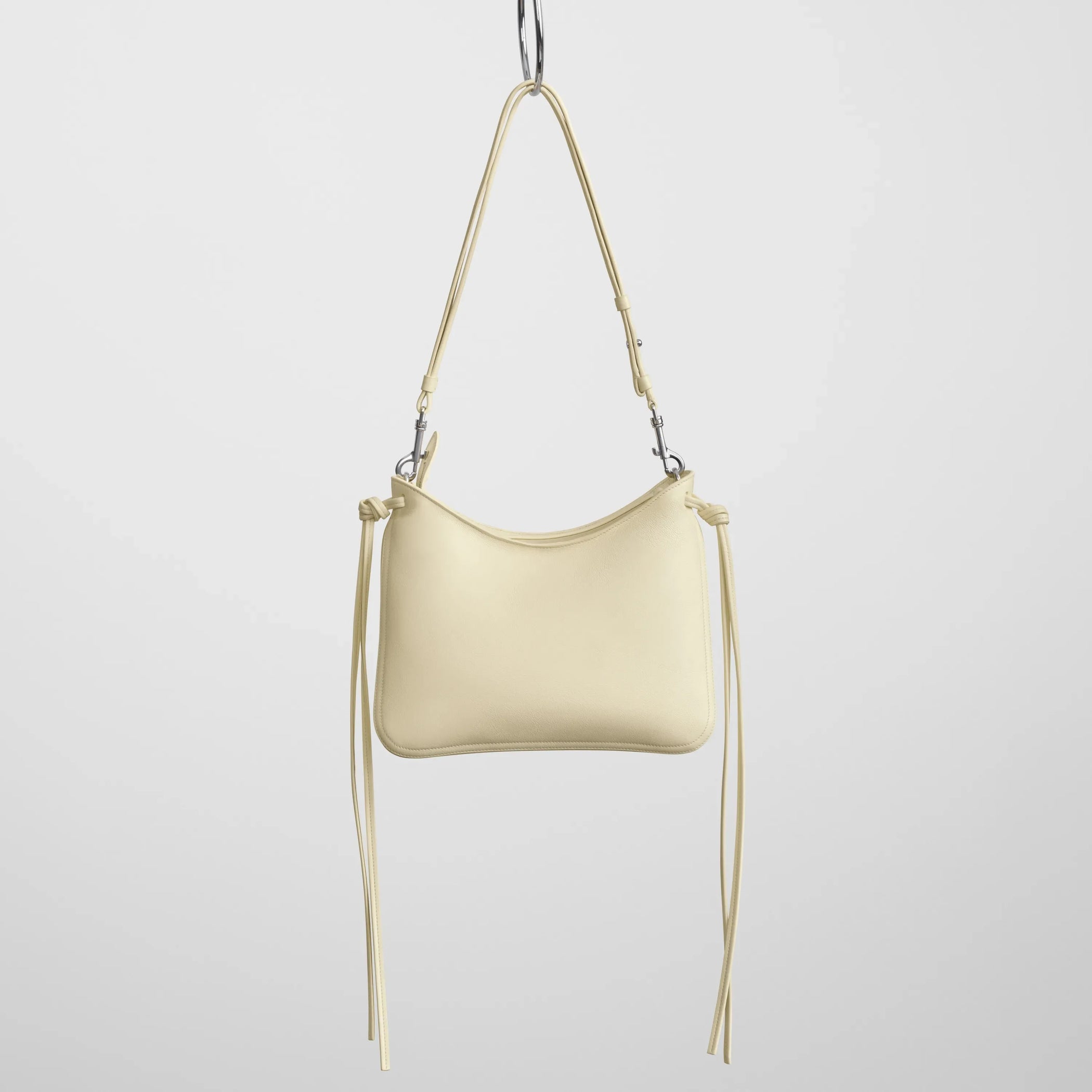 Back view of small gig in stucco leather.