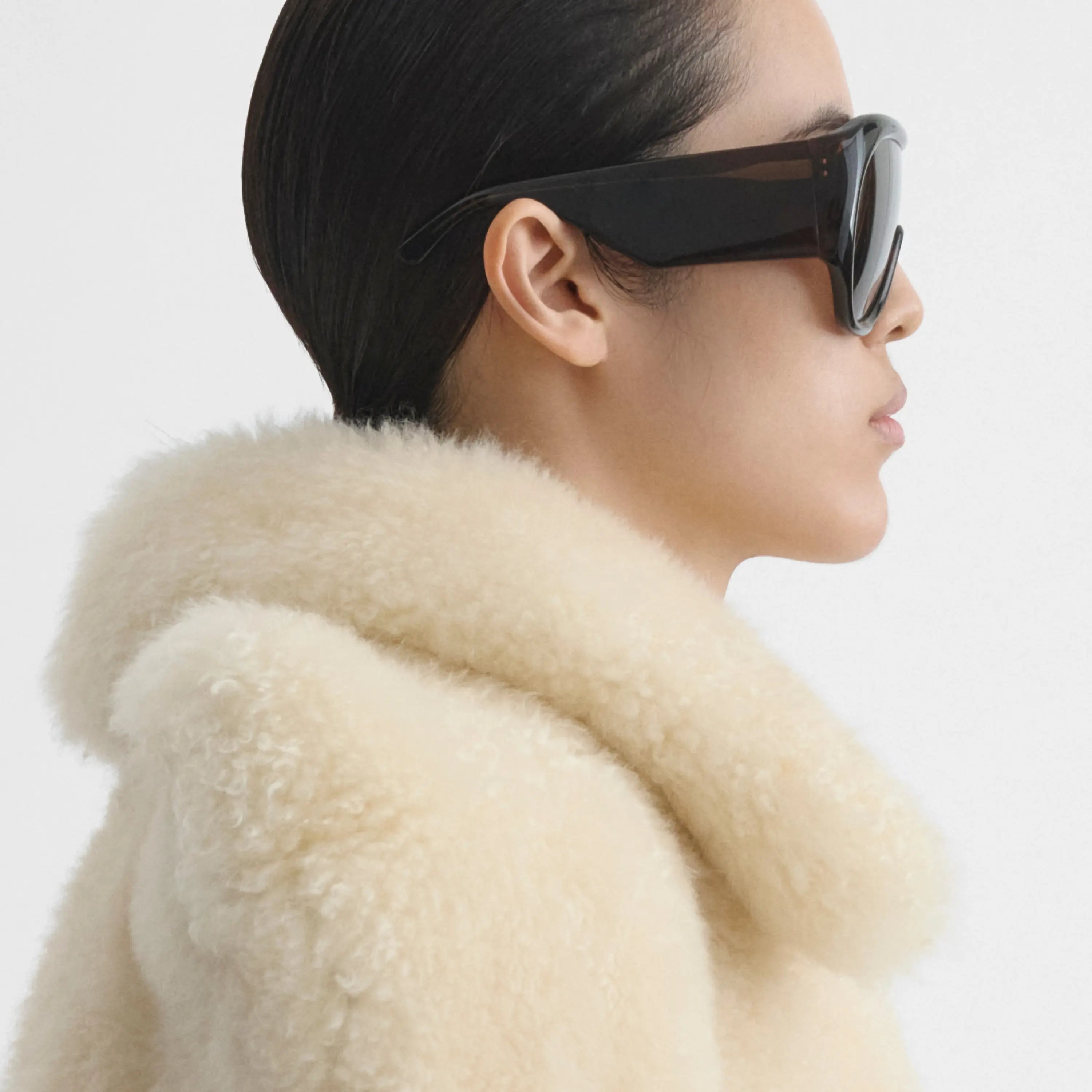 【PHOEBE PHILO】BOMBEワイドフレーム サングラス PHOEBE PHILO | BOMBÉ SUNGLASSES | FUME ACETATE