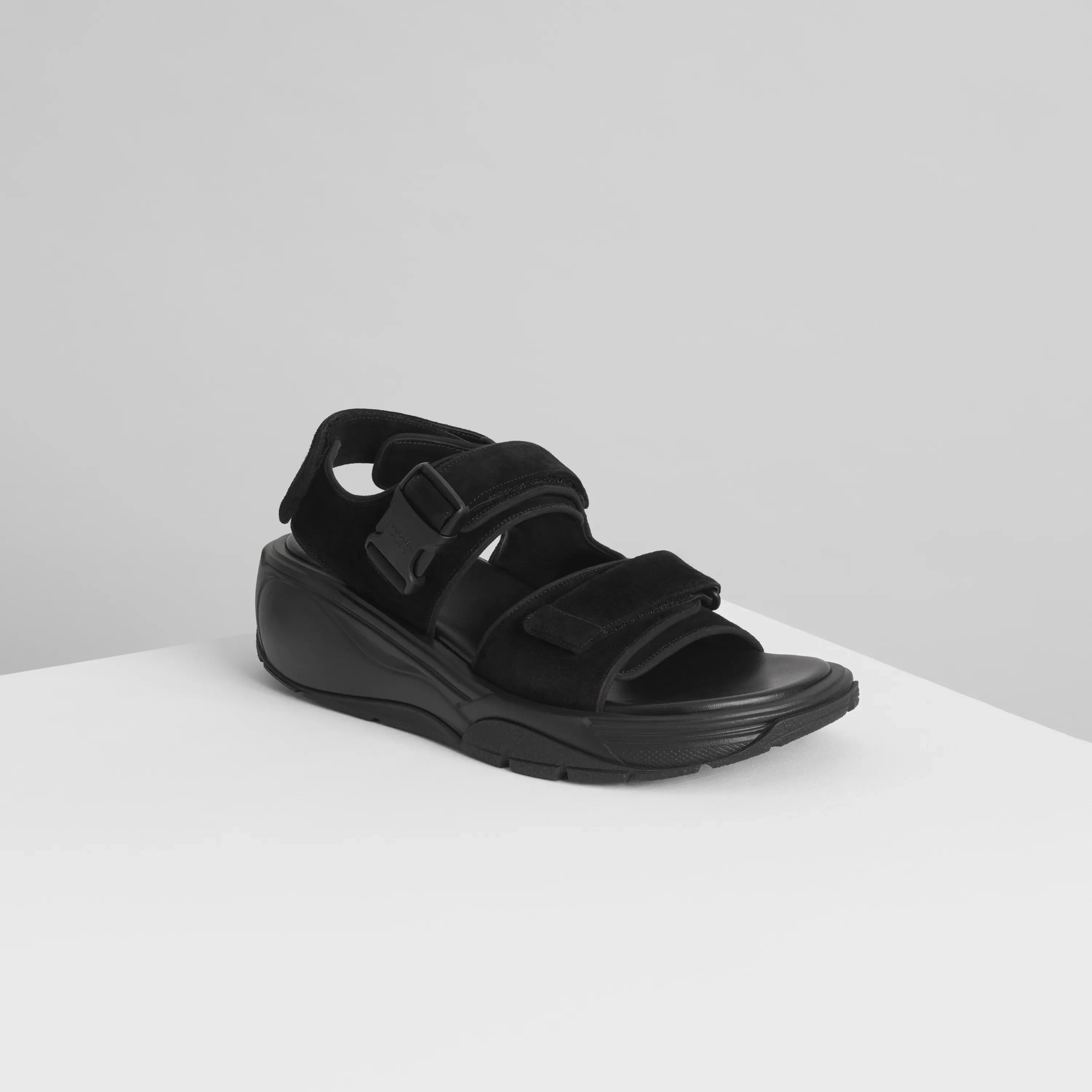PHOEBE PHILO ペースランナー ブラックスエード サンダル PHOEBE PHILO | PACE RUNNER | BLACK SUEDE