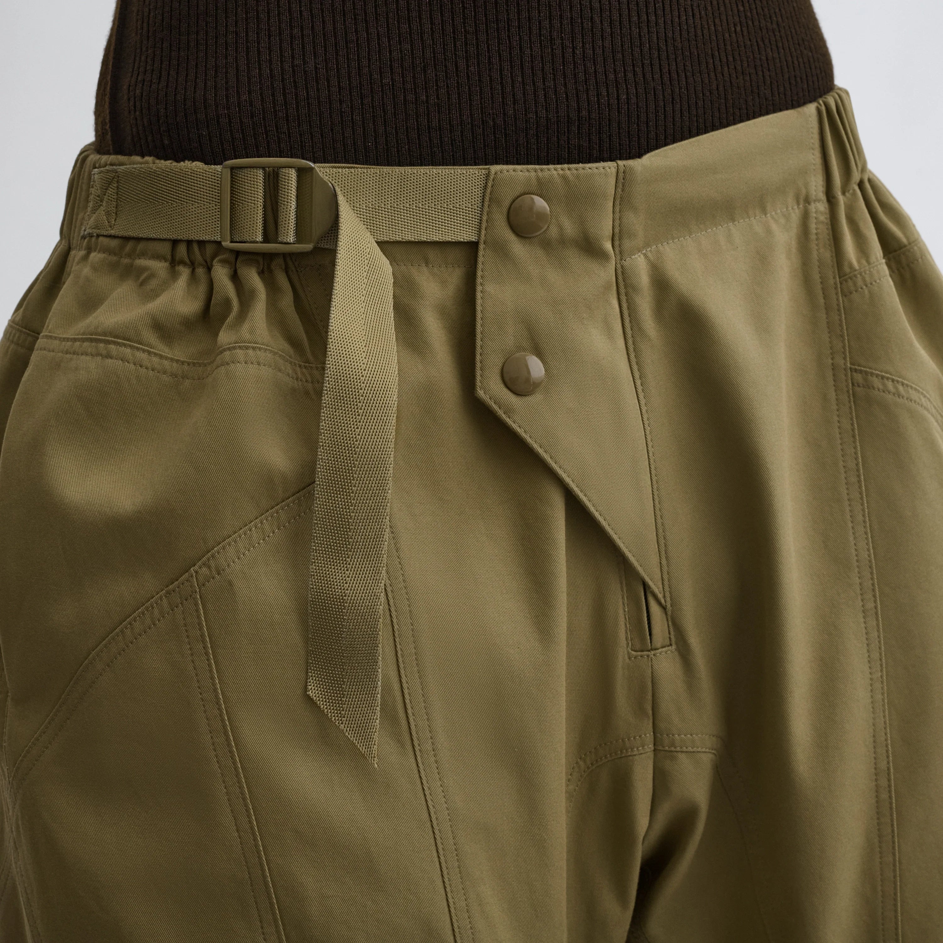 【PHOEBE PHILO】BMX コットンツイル トラウザー パンツ PHOEBE PHILO | BMX TROUSERS | SAGE COTTON