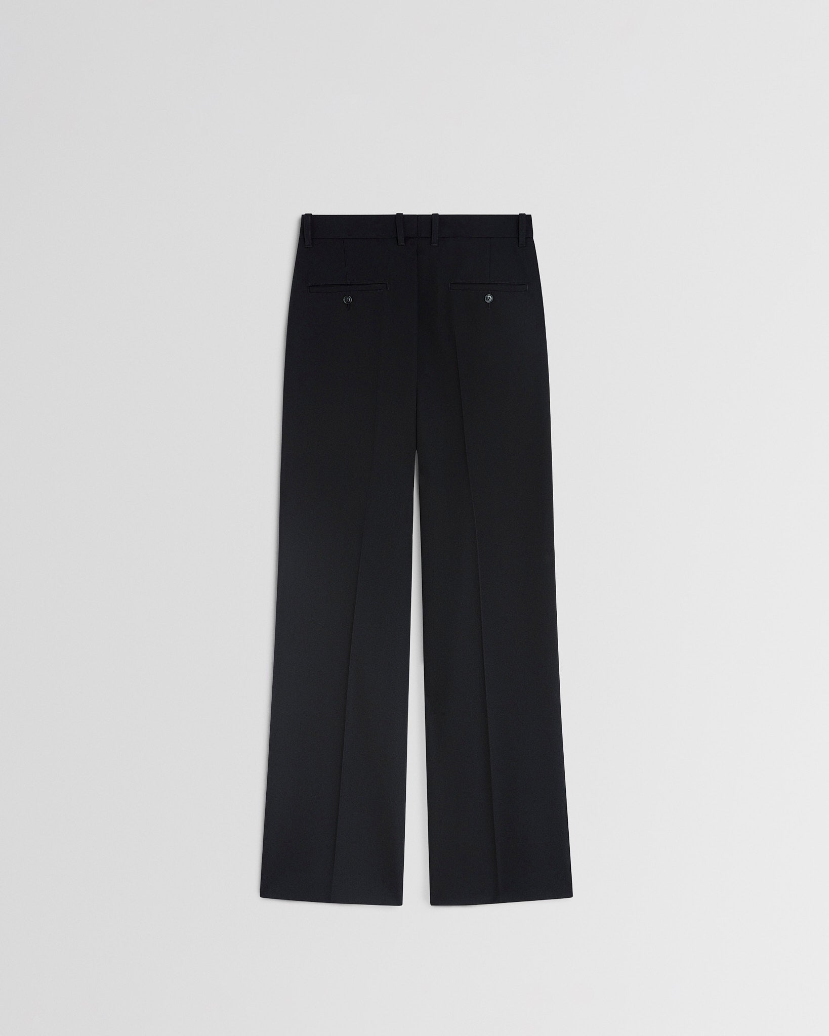 BOYISH TAILORED TROUSERS | black wool