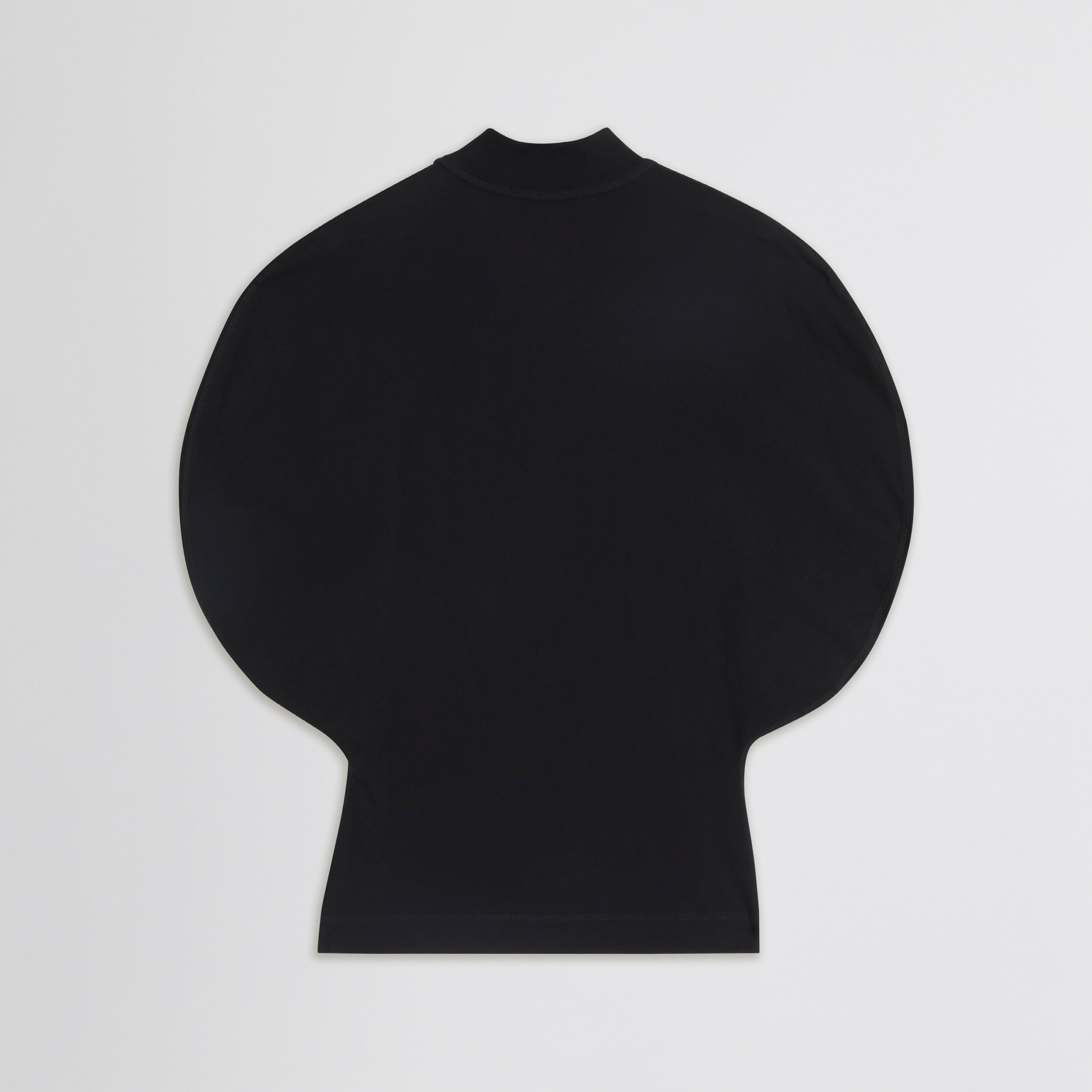 PHOEBE PHILO フィービーファイロ BUD TOP ジャージカットソー黒 PHOEBE PHILO | BUD TOP | BLACK JERSEY