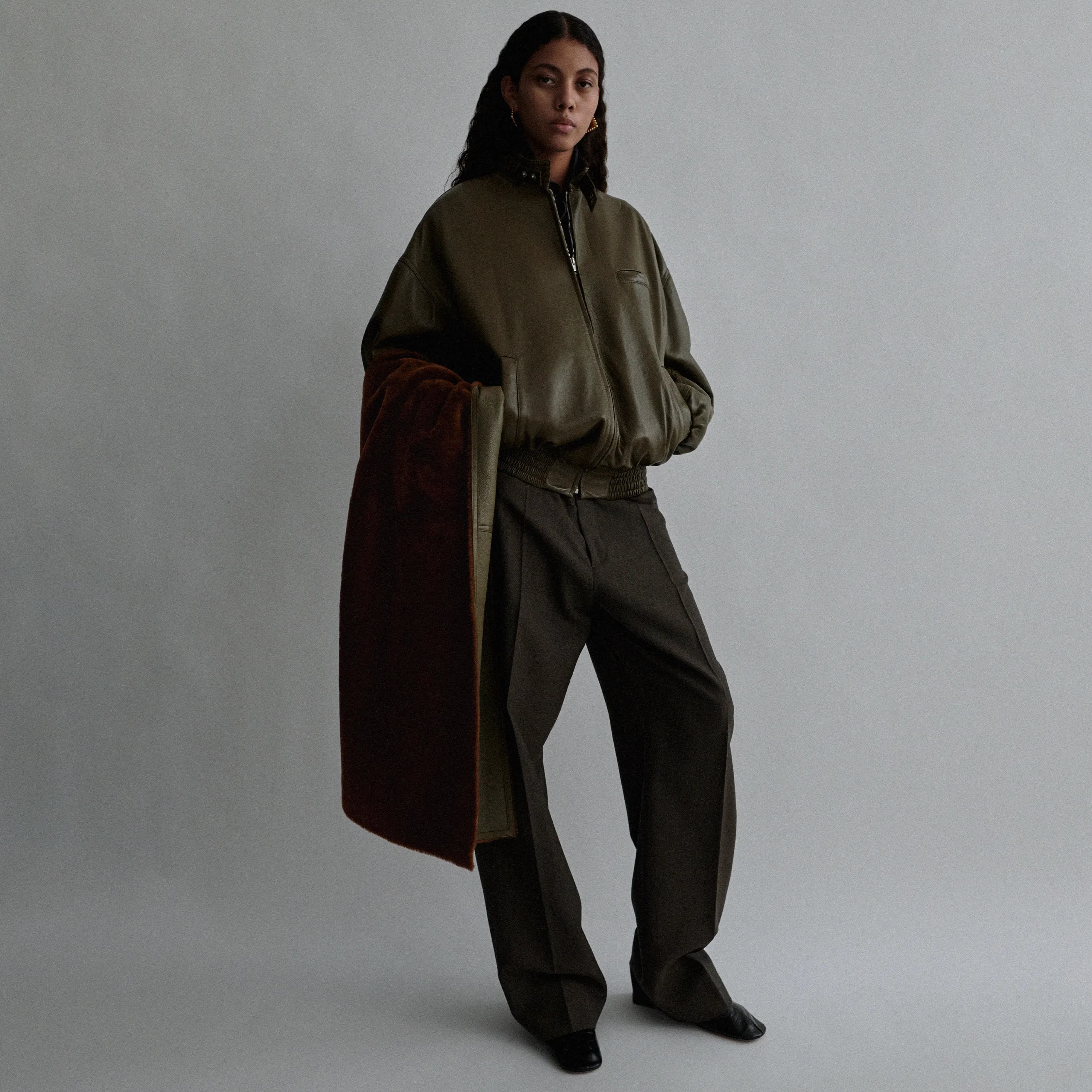 【PHOEBE PHILO】ストラップ サンダル オックスブラッド レザー PHOEBE PHILO | GIG BAG | COGNAC LEATHER